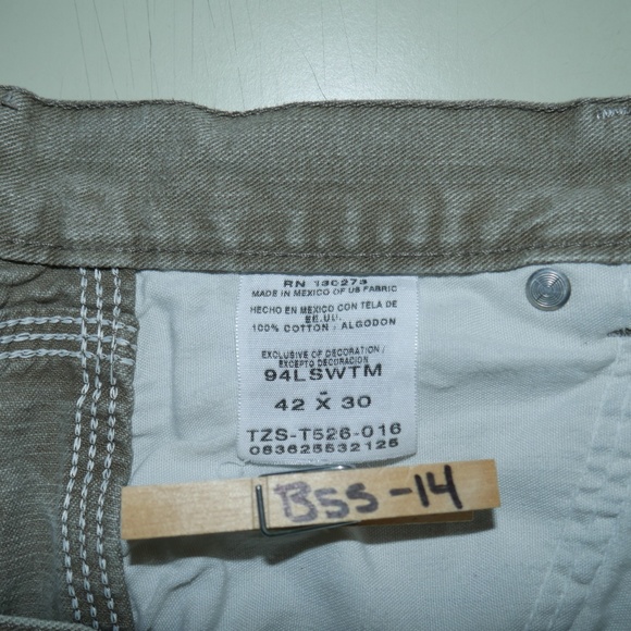 Wrangler Relaxed Carpenter Workwear Jeans 42X30 - Picture 8 of 8